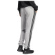 Adidas Γυναικείο παντελόνι φόρμας Essentials 3-Stripes French Terry Cuffed Pants
